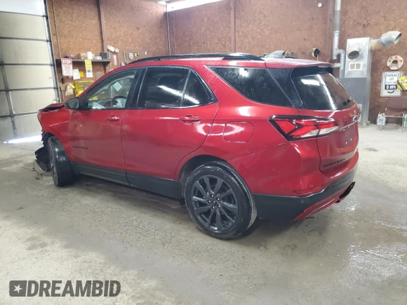 2024 Chevrolet Equinox RS с VIN 3GNAXWEG5RS105364, выставлен на аукционе Copart как лот 60456595 с пробегом 31 440 миль миль и Списание • Salvage title. История ставок и продаж доступна на DreamBid. Изображение 2.