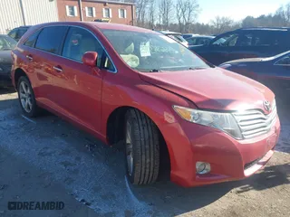 2009 Toyota Venza with VIN 4T3BK11AX9U023326, listed as a IAAI auction lot 41356383 with 53,590 mi miles. Bid and sale history available at carsss.com. Image 1.