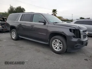 2016 Chevrolet Suburban LS with VIN 1GNSKGEC3GR410741, listed as a Copart auction lot 81327194 with 50,573 mi miles and Salvage Title. Bid and sale history available at carsss.com. Image 4.