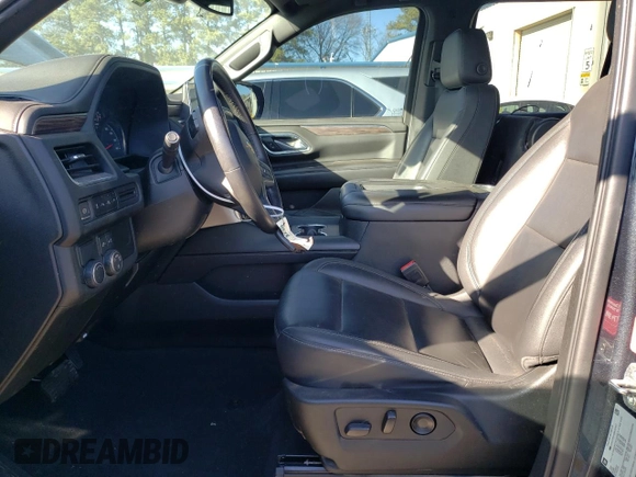 2021 Chevrolet Tahoe LT with VIN 1GNSCNKD0MR222527, listed as a Copart auction lot 43540745 with 69,076 mi miles and Salvage title. Bid and sale history available at DreamBid. Image 7.