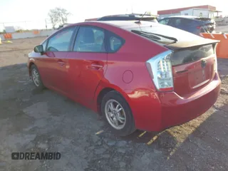 2010 Toyota Prius II with VIN JTDKN3DU4A0222759, listed as a IAAI auction lot 42036707 with 248,930 mi miles. Bid and sale history available at carsss.com. Image 3.