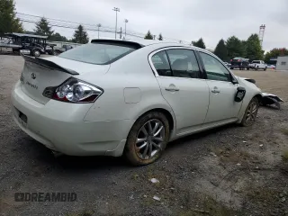 2007 Infiniti G35 G35x with VIN JNKBV61F57M806062, listed as a Copart auction lot 71824064 with 141,836 mi miles and Salvage Title. Bid and sale history available at DreamBid. Image 3.