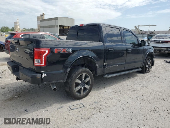 2017 Ford F-150 XL with VIN 1FTEW1EF8HKC41523, listed as a Copart auction lot 62118905 with Not provided miles and Salvage title. Bid and sale history available at DreamBid. Image 3.