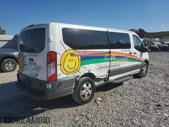 2017 Ford Transit XL with VIN 1FBZX2YM4HKA94863, listed as a Copart auction lot 77445614 with 169,461 mi miles and Salvage Title. Bid and sale history available at DreamBid. Image 3.