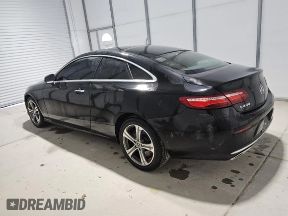 2018 Mercedes-Benz E 400 with VIN WDD1J6GB3JF015611, listed as a Copart auction lot 57523915 with 85,889 mi miles and Clean title. Bid and sale history available at DreamBid. Image 2.