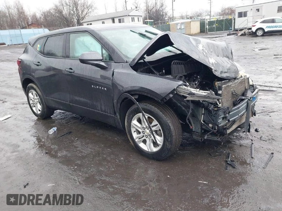 2021 Chevrolet Blazer LT z VIN 3GNKBHR46MS522595, wystawiony jako IAAI lot #41683458 z przebiegiem 93 613 mil mil oraz . Historia ofert i sprzedaży dostępna na DreamBid. Obrazek 1.