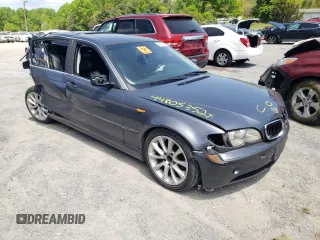 2002 BMW 3 Series 330xi with VIN WBAEW53442PG19680, listed as a Copart auction lot 44805352 with Not provided miles and Salvage title. Bid and sale history available at DreamBid. Image 1.