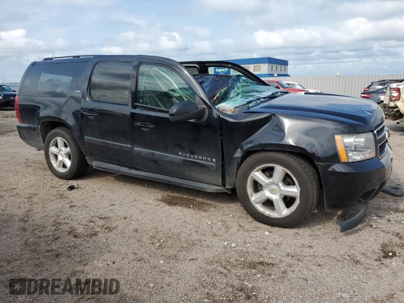 2007 Chevrolet Suburban LTZ with VIN 3GNFK16377G177721, listed as a Copart auction lot 66013204 with 226,713 mi miles and Clean Title. Bid and sale history available at carsss.com. Image 4.