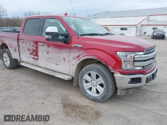 2018 Ford F-150 XL z VIN 1FTFW1EG7JKC38972, wystawiony jako IAAI lot #41976599 z przebiegiem 110 183 mil mil oraz . Historia ofert i sprzedaży dostępna na DreamBid. Obrazek 1.