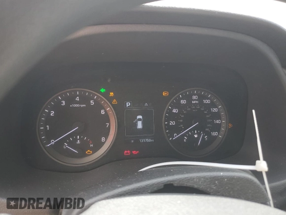 2016 Hyundai Tucson SE z VIN KM8J23A45GU249619, wystawiony jako Copart lot #59376725 z przebiegiem 131 759 mil mil oraz Szkoda całkowita • Salvage title. Historia ofert i sprzedaży dostępna na DreamBid. Obrazek 9.