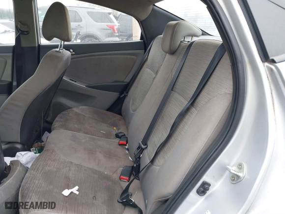 2016 Hyundai Accent SE with VIN KMHCT4AE1GU053634, listed as a IAAI auction lot 41427381 with 130,963 mi miles. Bid and sale history available at carsss.com. Image 8.