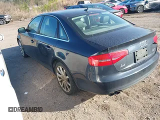 2013 Audi A4 Premium Plus z VIN WAUEFAFL3DN018946, wystawiony jako IAAI lot #41786159 z przebiegiem 197 341 mil mil oraz . Historia ofert i sprzedaży dostępna na DreamBid. Obrazek 3.