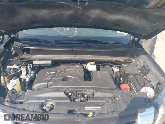 2017 Nissan Pathfinder SV with VIN 5N1DR2MM4HC675341, listed as a IAAI auction lot 40087490 with 95,106 mi miles. Bid and sale history available at carsss.com. Image 10.