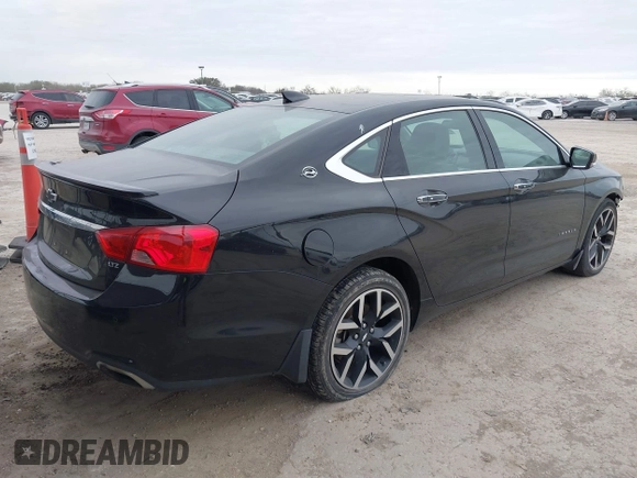 2016 Chevrolet Impala LTZ with VIN 2G1145S36G9165105, listed as a IAAI auction lot 41363897 with 54,346 mi miles. Bid and sale history available at carsss.com. Image 4.