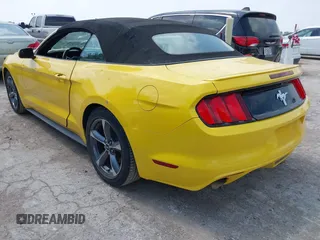2016 Ford Mustang V6 with VIN 1FATP8EM6G5216232, listed as a IAAI auction lot 41963249 with 58,500 mi miles and . Bid and sale history available at DreamBid. Image 3.