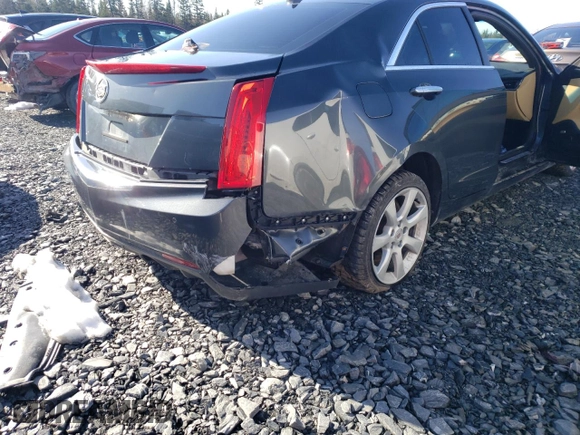 2014 Cadillac ATS Luxury AWD with VIN 1G6AH5RX4E0168731, listed as a Copart auction lot 51596255 with 141,471 mi miles and Salvage Title. Bid and sale history available at carsss.com. Image 12.