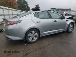 2014 Kia Optima Hybrid EX with VIN KNAGN4AD2E5069076, listed as a Copart auction lot 79523534 with 93,504 mi miles and Salvage Title. Bid and sale history available at carsss.com. Image 3.