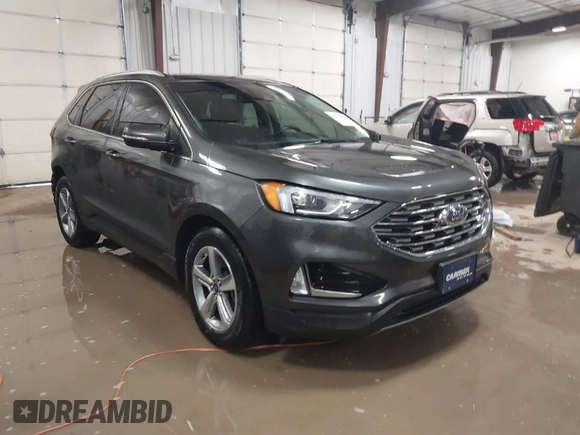 2019 Ford Edge SEL with VIN 2FMPK4J90KBB61359, listed as a IAAI auction lot 41614900 with 60,141 mi miles. Bid and sale history available at carsss.com. Image 1.
