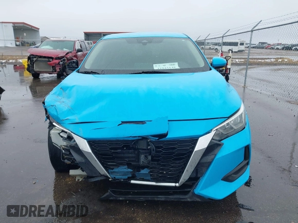 2021 Nissan Sentra SV with VIN 3N1AB8CV3MY259746, listed as a IAAI auction lot 41943148 with 55,866 mi miles and . Bid and sale history available at DreamBid. Image 12.