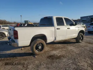 2007 Dodge Ram 2500 SLT with VIN 1D7KS28D17J595506, listed as a Copart auction lot 41822675 with 257,246 mi miles and Clean Title. Bid and sale history available at carsss.com. Image 3.