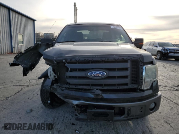 2009 Ford F-150 XL with VIN 1FTPX14V89KB47867, listed as a Copart auction lot 49842545 with 235,862 mi miles and Salvage Title. Bid and sale history available at carsss.com. Image 5.
