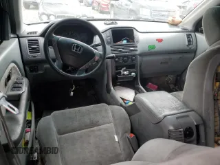 2005 Honda Pilot LX with VIN 2HKYF18155H525957, listed as a Copart auction lot 43411845 with Not provided miles and Salvage title. Bid and sale history available at DreamBid. Image 8.
