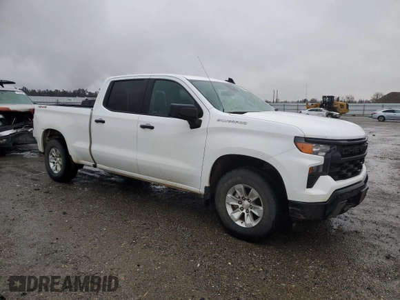 2022 Chevrolet Silverado 1500 with VIN 3GCPDAEK9NG640617, listed as a Copart auction lot 44462135 with 53,984 mi miles and Salvage Title. Bid and sale history available at DreamBid. Image 4.