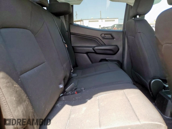 2023 Chevrolet Colorado 2WD Work Truck with VIN 1GCGSBEC6P1201879, listed as a Copart auction lot 60961335 with 45,939 mi miles and Salvage title. Bid and sale history available at DreamBid. Image 10.