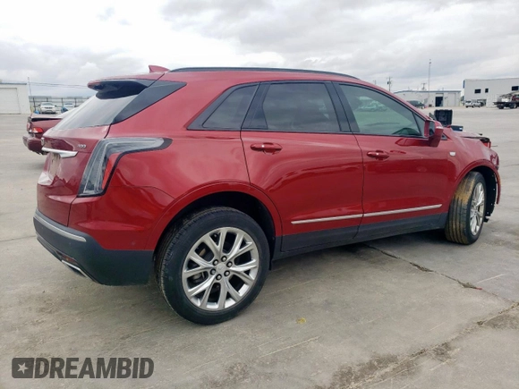 2020 Cadillac XT5 Sport AWD with VIN 1GYKNGRSXLZ224734, listed as a Copart auction lot 49961705 with Not provided miles and Salvage title. Bid and sale history available at DreamBid. Image 3.