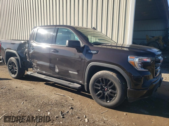 2020 GMC Sierra 1500 Elevation with VIN 3GTP8CED9LG208138, listed as a Copart auction lot 87689565 with 32,563 mi miles and Salvage Title. Bid and sale history available at DreamBid. Image 4.