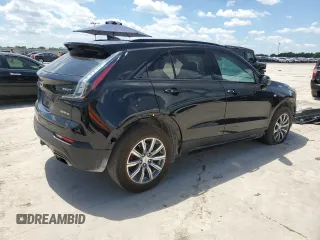 2021 Cadillac XT4 AWD Sport with VIN 1GYFZFR43MF054379, listed as a Copart auction lot 55338315 with 53,693 mi miles and Salvage title. Bid and sale history available at DreamBid. Image 3.