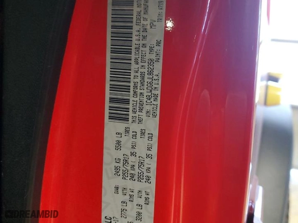 2018 Jeep Wrangler JK Unlimited Sport S with VIN 1C4BJWDG6JL862350, listed as a Copart auction lot 89133395 with NaN miles and Salvage Title. Bid and sale history available at carsss.com. Image 13.