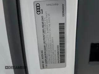 2021 Audi A7 с VIN WAUP2AF29MN034306, выставлен на аукционе Copart как лот 54530035 с пробегом 23 362 миль миль и Списание • Salvage title. История ставок и продаж доступна на DreamBid. Изображение 12.