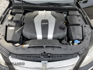 2013 Hyundai Genesis 3.8L with VIN KMHGC4DDXDU216586, listed as a Copart auction lot 46252005 with 166,975 mi miles and Salvage Title. Bid and sale history available at carsss.com. Image 11.
