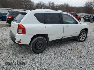 2012 Jeep Compass Sport with VIN 1C4NJCBA7CD553817, listed as a Copart auction lot 45343355 with 134,062 mi miles and Clean Title. Bid and sale history available at carsss.com. Image 3.