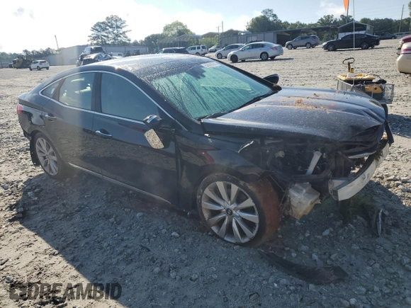 2015 Hyundai Azera Limited with VIN KMHFH4JG7FA480123, listed as a Copart auction lot 56900285 with 136,325 mi miles and Salvage title. Bid and sale history available at DreamBid. Image 4.