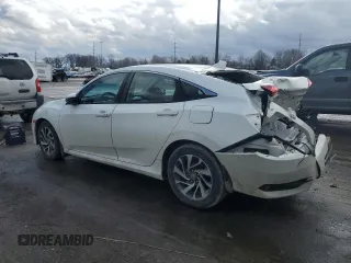 2018 Honda Civic EX with VIN 19XFC2F74JE023954, listed as a Copart auction lot 47771075 with Not Provided miles and Salvage Title. Bid and sale history available at DreamBid. Image 2.