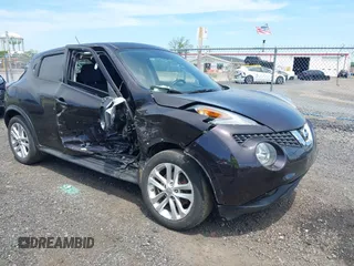 2015 Nissan Juke SV with VIN JN8AF5MVXFT550503, listed as a IAAI auction lot 42245020 with 112,957 mi miles and . Bid and sale history available at DreamBid. Image 1.