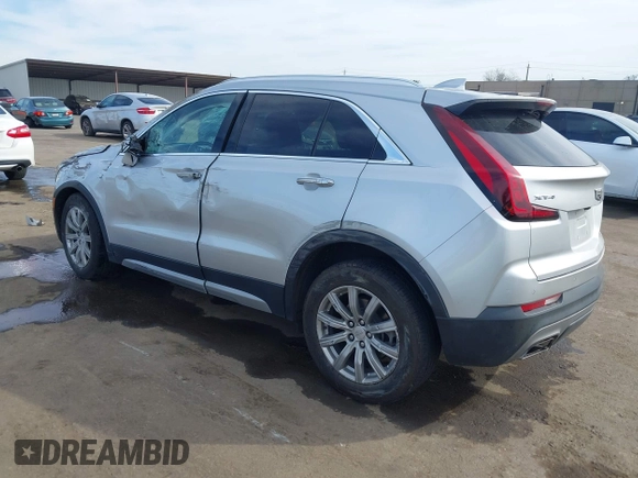 2020 Cadillac XT4 FWD Premium Luxury with VIN 1GYFZCR48LF037235, listed as a IAAI auction lot 41697080 with 88,211 mi miles and . Bid and sale history available at carsss.com. Image 3.