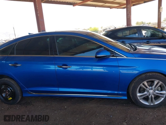 2018 Hyundai Sonata Limited with VIN 5NPE34AF7JH598194, listed as a IAAI auction lot 41888063 with 53,805 mi miles. Bid and sale history available at carsss.com. Image 13.