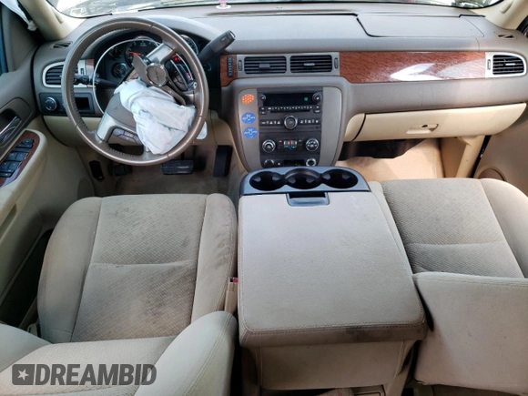 2008 GMC Yukon SLE w/3SA with VIN 1GKFC13C78R235617, listed as a Copart auction lot 43691485 with 93,765 mi miles and Salvage Title. Bid and sale history available at carsss.com. Image 8.