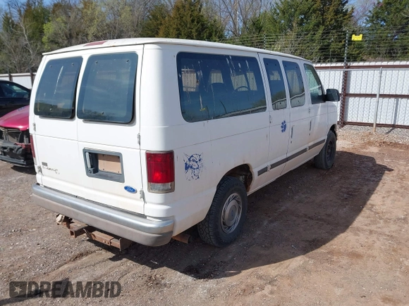 1995 Ford Econoline Cargo with VIN 1FMEE11N0SHB08173, listed as a IAAI auction lot 41807197 with 164,320 mi miles and . Bid and sale history available at DreamBid. Image 4.