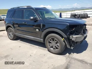 2021 Ford Bronco Sport Big Bend with VIN 3FMCR9B68MRA09877, listed as a Copart auction lot 59793815 with 59,330 mi miles and Salvage title. Bid and sale history available at DreamBid. Image 4.