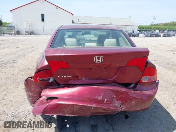 2008 Honda Civic LX with VIN 1HGFA16578L069585, listed as a IAAI auction lot 42148517 with 157,369 mi miles and . Bid and sale history available at DreamBid. Image 6.