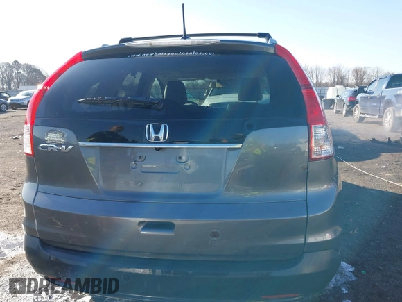 2013 Honda CR-V EX-L with VIN 2HKRM3H78DH500494, listed as a IAAI auction lot 41747954 with 170,676 mi miles and . Bid and sale history available at carsss.com. Image 16.