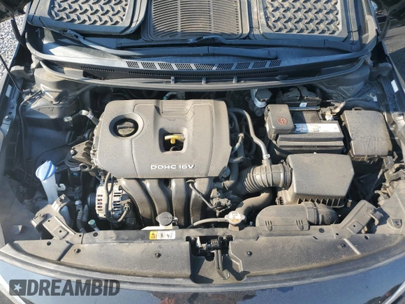 2017 Kia Forte LX with VIN 3KPFK4A79HE018247, listed as a Copart auction lot 69775344 with 65,368 mi miles and Salvage Title. Bid and sale history available at carsss.com. Image 12.