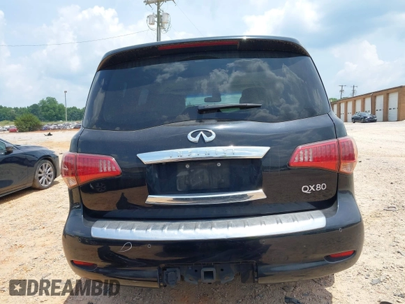 2017 Infiniti QX80 with VIN JN8AZ2NF8H9642741, listed as a IAAI auction lot 42563237 with 156,707 mi miles and . Bid and sale history available at DreamBid. Image 16.