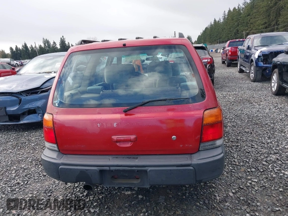 1999 Subaru Forester L with VIN JF1SF6357XH748358, listed as a IAAI auction lot 41885337 with 201,441 mi miles. Bid and sale history available at carsss.com. Image 17.