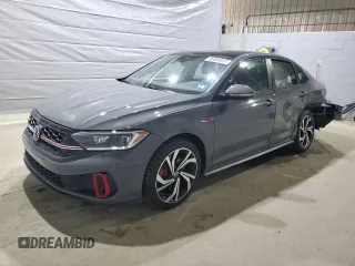 2024 Volkswagen Jetta GLI Autobahn with VIN 3VW2T7BUXRM084277, listed as a Copart auction lot 50984835 with 17,321 mi miles and Salvage Title. Bid and sale history available at DreamBid. Image 1.