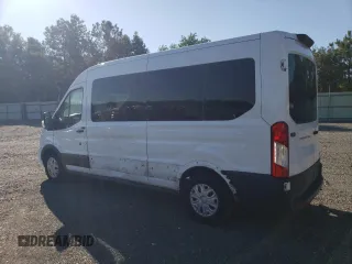 2021 Ford Transit Passenger XL with VIN 1FBAX2C84MKA04547, listed as a Copart auction lot 72682074 with 87,077 mi miles and Salvage Title. Bid and sale history available at DreamBid. Image 2.